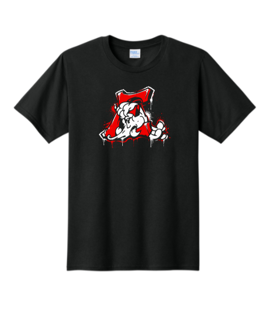 Retro Graffiti E T-Shirt