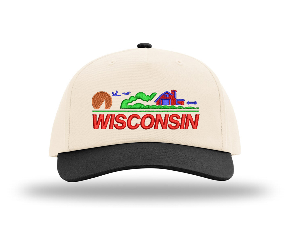 WI License Plate Hat