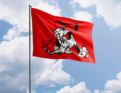 Edgerton Crimson Tide Flag