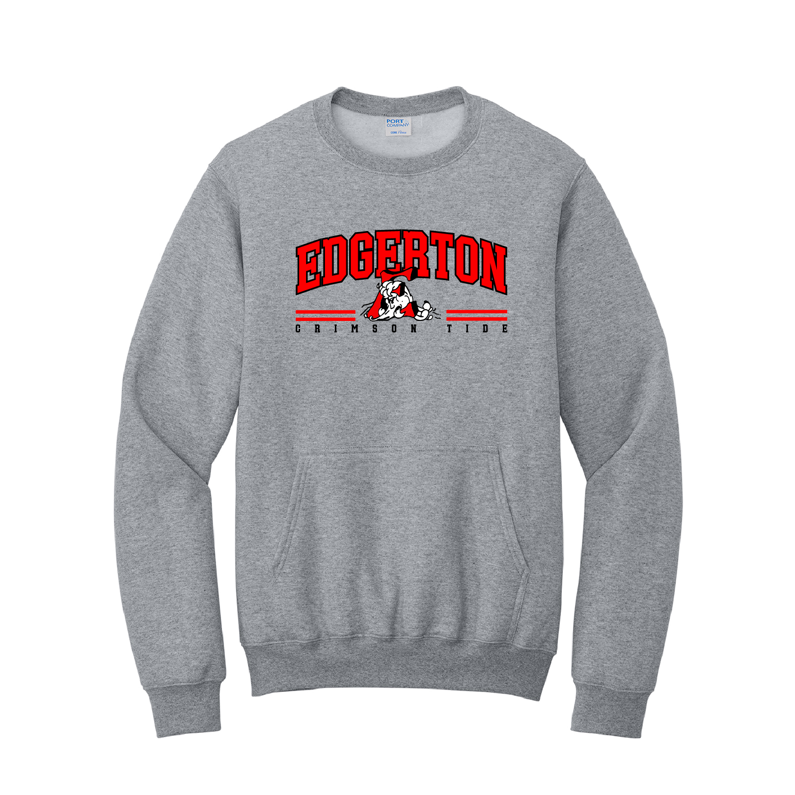 Crimson Tide Retro Pocket Crewneck